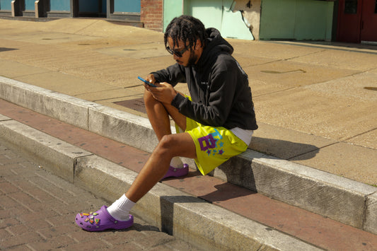 Neon Yellow V1 Shorts