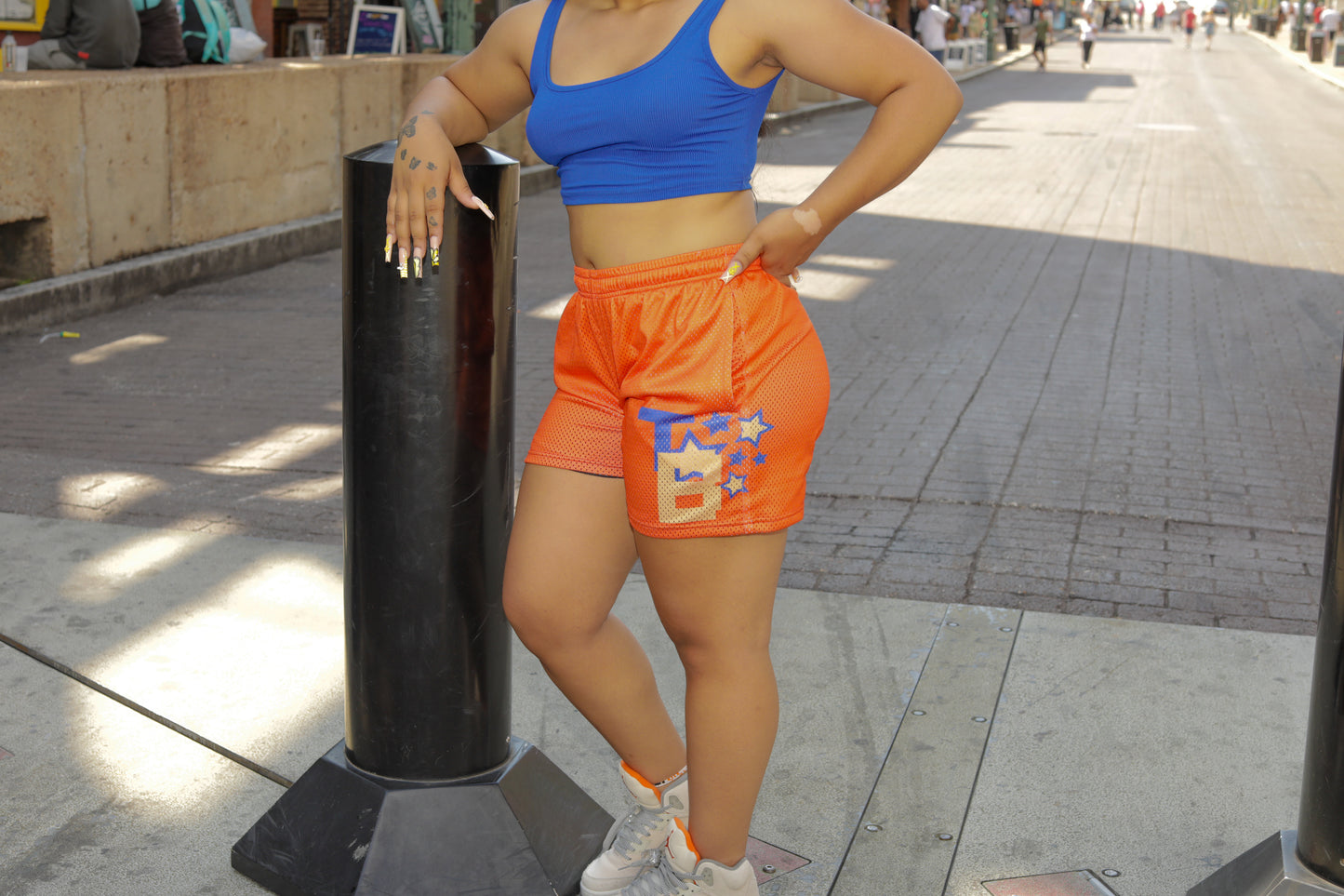 Orange V1 Shorts