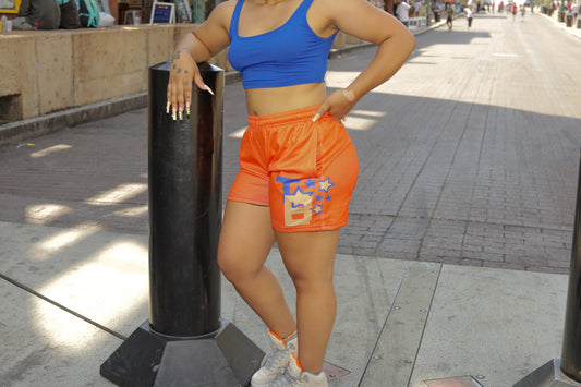 Orange V1 Shorts