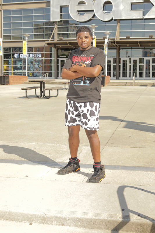 Cow Print  V1 Shorts
